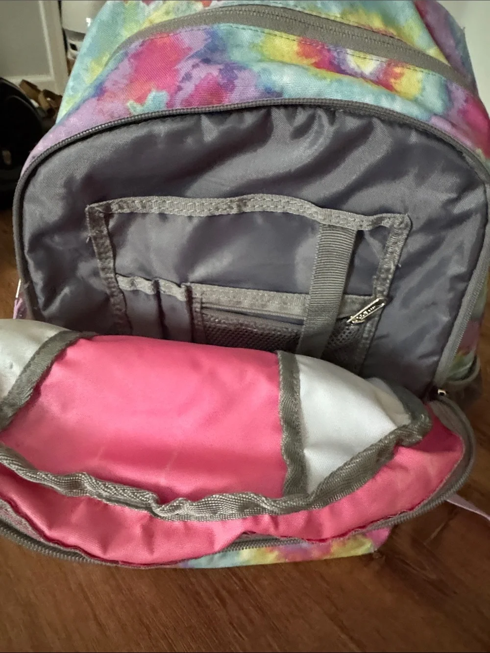 L.L. Bean Kids Pink Tie-Dye Backpack - Explorer Style 25L